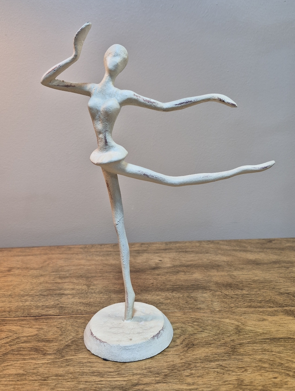 CAST IRON Decorative Ballerina Dancer Sculpture Home Decor Art